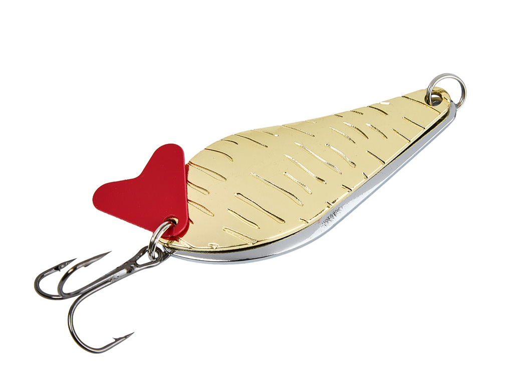 Блесна GREENPIKE КОЛЕБАЛКА ШУМОВАЯ №407 26гр цв.Gold/Silver уп.5шт