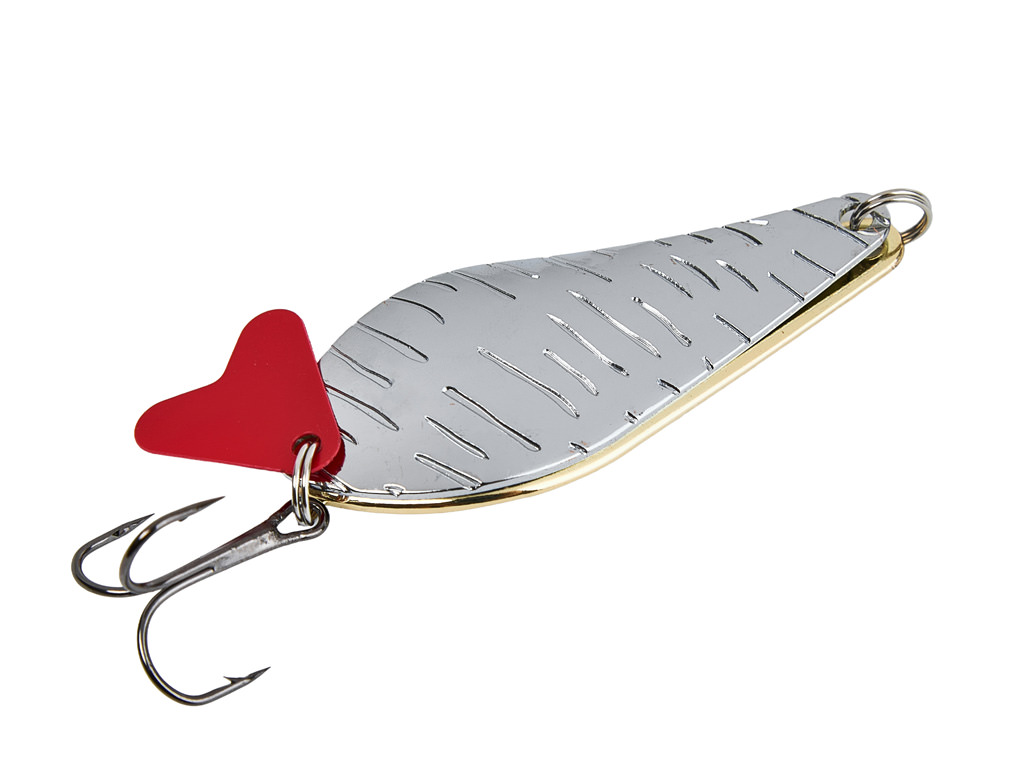 Блесна GREENPIKE КОЛЕБАЛКА ШУМОВАЯ №407 26гр цв.Silver/Gold уп.5шт