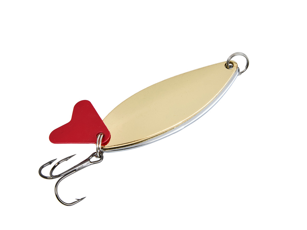 Блесна GREENPIKE КОЛЕБАЛКА ШУМОВАЯ №41 18гр цв.Gold/Silver уп.5шт