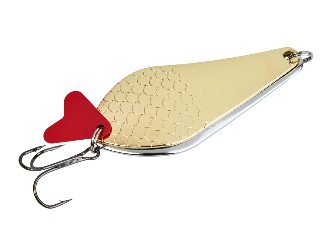 Блесна GREENPIKE КОЛЕБАЛКА ШУМОВАЯ №427 30гр цв.Gold/Silver уп.5шт