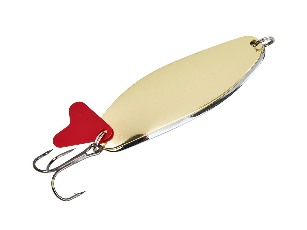 Блесна GREENPIKE КОЛЕБАЛКА ШУМОВАЯ №44 23гр цв.Gold/Silver уп.5шт