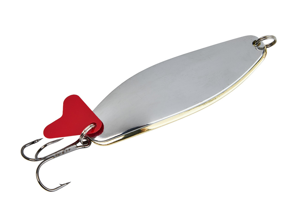 Блесна GREENPIKE КОЛЕБАЛКА ШУМОВАЯ №44 23гр цв.Silver/Gold уп.5шт