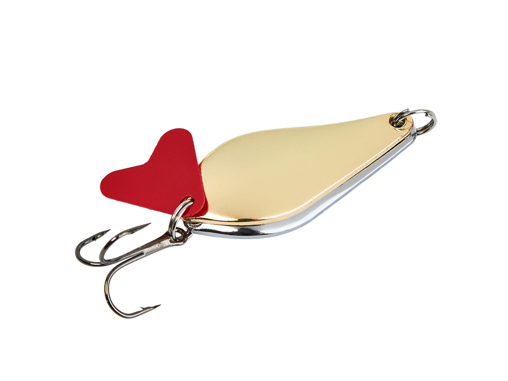 Блесна GREENPIKE КОЛЕБАЛКА ШУМОВАЯ №49 18гр цв.Gold/Silver уп.5шт
