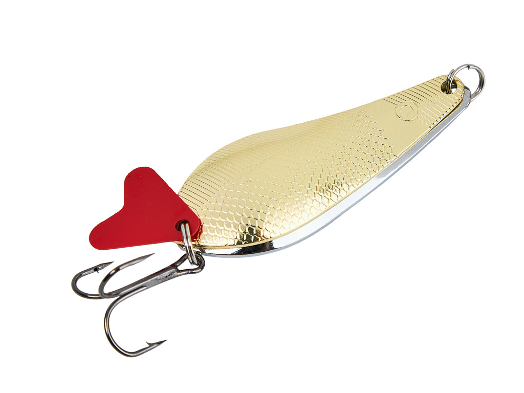 Блесна GREENPIKE КОЛЕБАЛКА ШУМОВАЯ №54 25гр цв.Gold/Silver уп.5шт