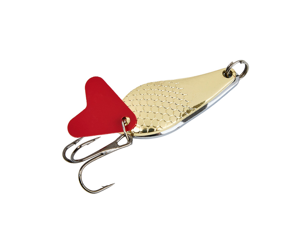 Блесна GREENPIKE КОЛЕБАЛКА ШУМОВАЯ №57 16гр цв.Gold/Silver уп.5шт