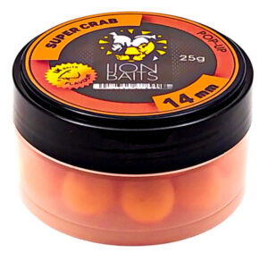 Бойлы Pop-Up Lion Baits 14 мм "СУПЕР КРАБ" 25 г