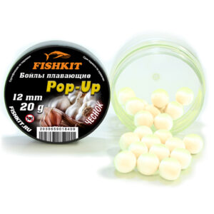 Бойлы "FISHKIT" POP-UP 12mm ЧЕСНОК