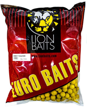 Бойлы Тонущие Lion Baits Евро 20мм 5кг "МЕД ЮКАТАНСКИЙ"