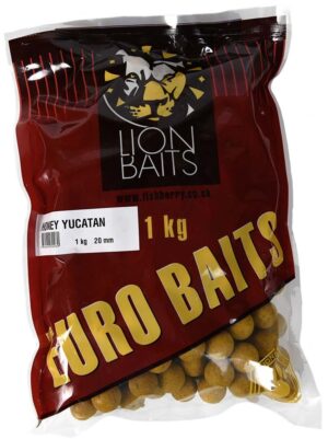 Бойлы Тонущие Lion Baits Евро 20мм "МЕД ЮКАТАНСКИЙ" 1кг