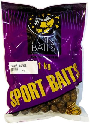 Бойлы Тонущие Lion Baits Спорт 20мм "HEMP" 1кг