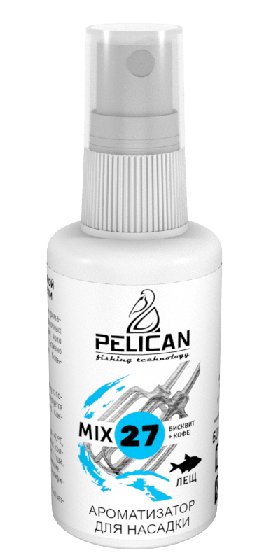 Дип-Спрей PELICAN "MIX 27 ЛЕЩ-БИСКВИТ+КОФЕ" 50мл