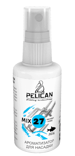 Дип-Спрей PELICAN "MIX 27 ЛЕЩ-БИСКВИТ+КОФЕ" 50мл