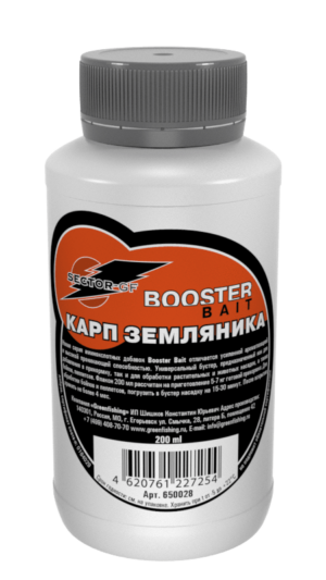 Добавка BUSTER BAIT "КАРП ЗЕМЛЯНИКА" 200мл