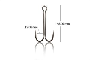 Двойник Double Hook №4/0 (длин. цевьё) уп.100шт