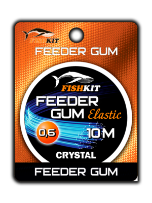 Фидергам "FISHKIT" Elastic 0.6 mm