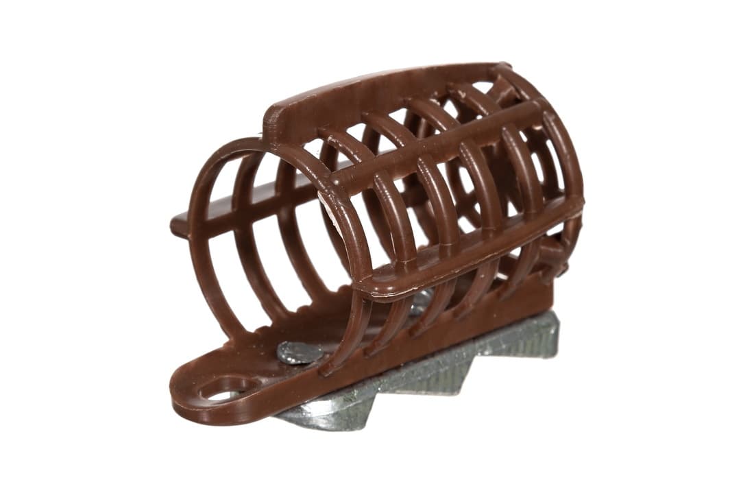 Кормушка "Аллигатор" Свинец/Пластик  80гр (10)