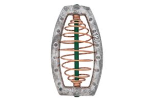 Кормушка пружина с грузом "Овал MAXI" 180гр (10)