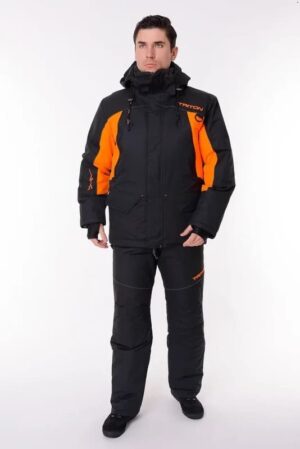 Костюм поплавок "SKIF" -40 ПК таслан цв.Черно-Оранжевый р.60-62/182-188