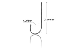 Крючки GREENPIKE  SW-100-1 NICKEL №4