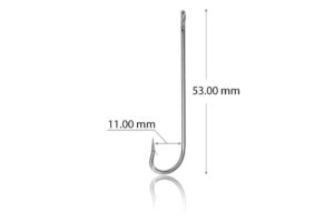 Крючки GREENPIKE SW-103 NICKEL №2/0