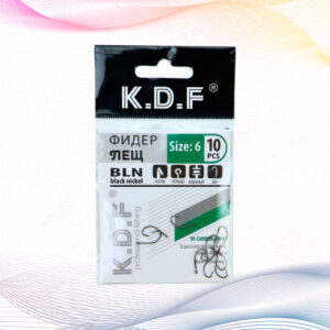 Крючки KDF Фидер Лещ №6