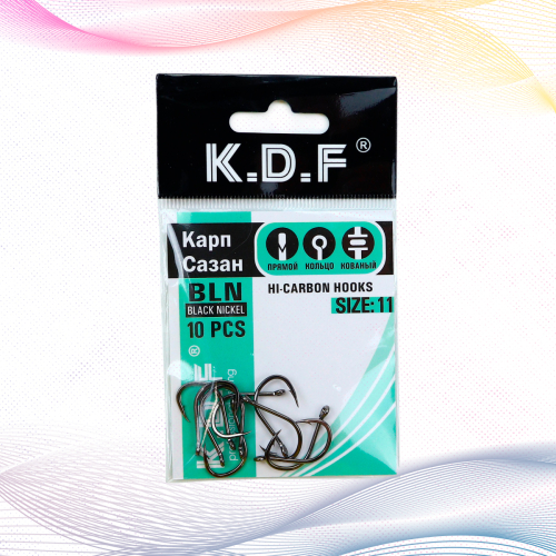 Крючки KDF Карп Сазан 005805 №11