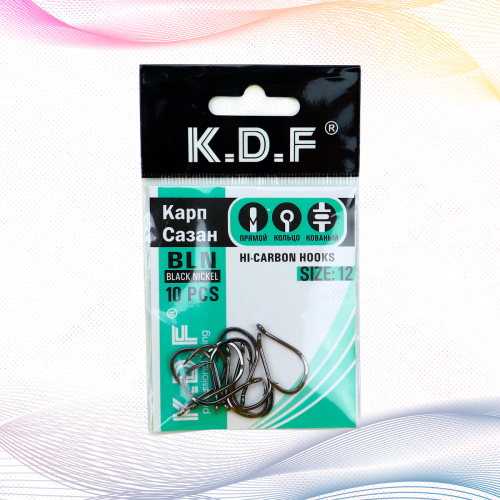Крючки KDF Карп Сазан 005805 №12