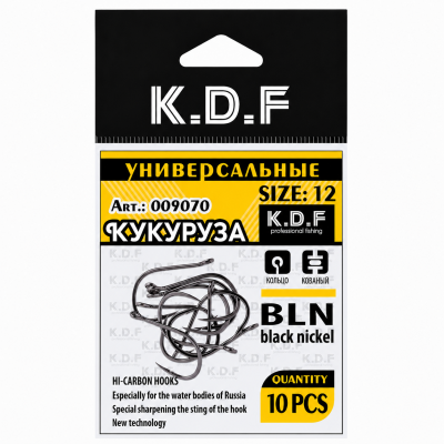 Крючки универсальные KDF Кукуруза №12