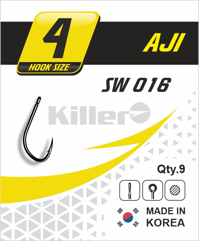 Крючок Killer AJI №6 арт.016
