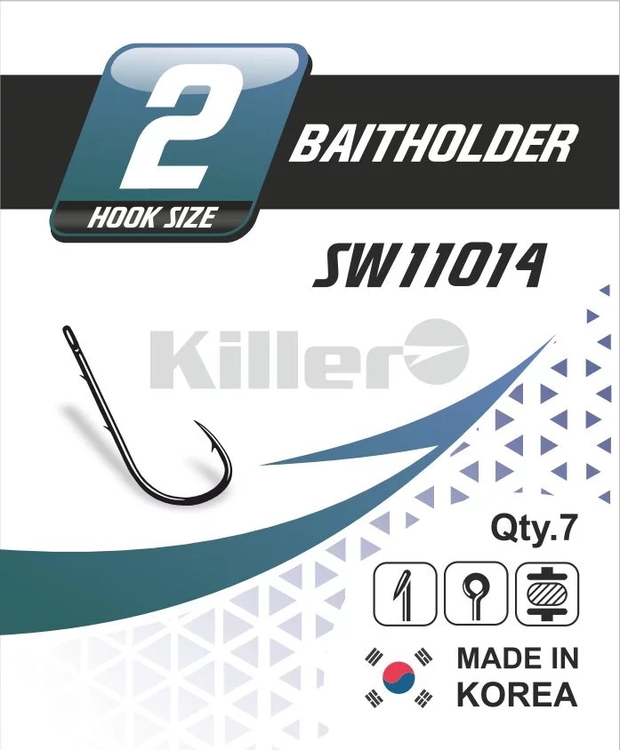 Крючок Killer BAITHOLDER №8 арт.11014