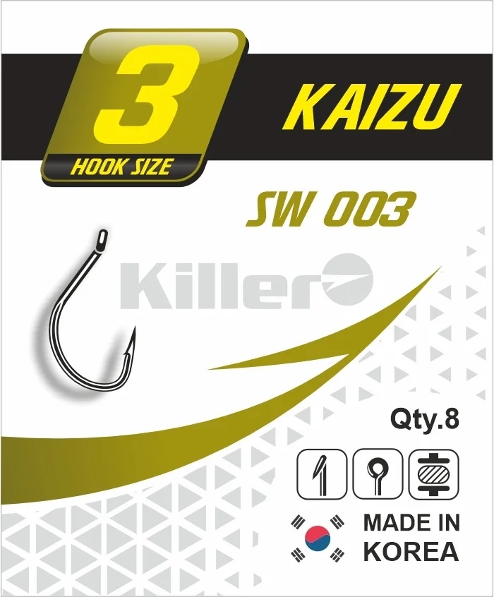 Крючок Killer KAIZU №3 арт.003
