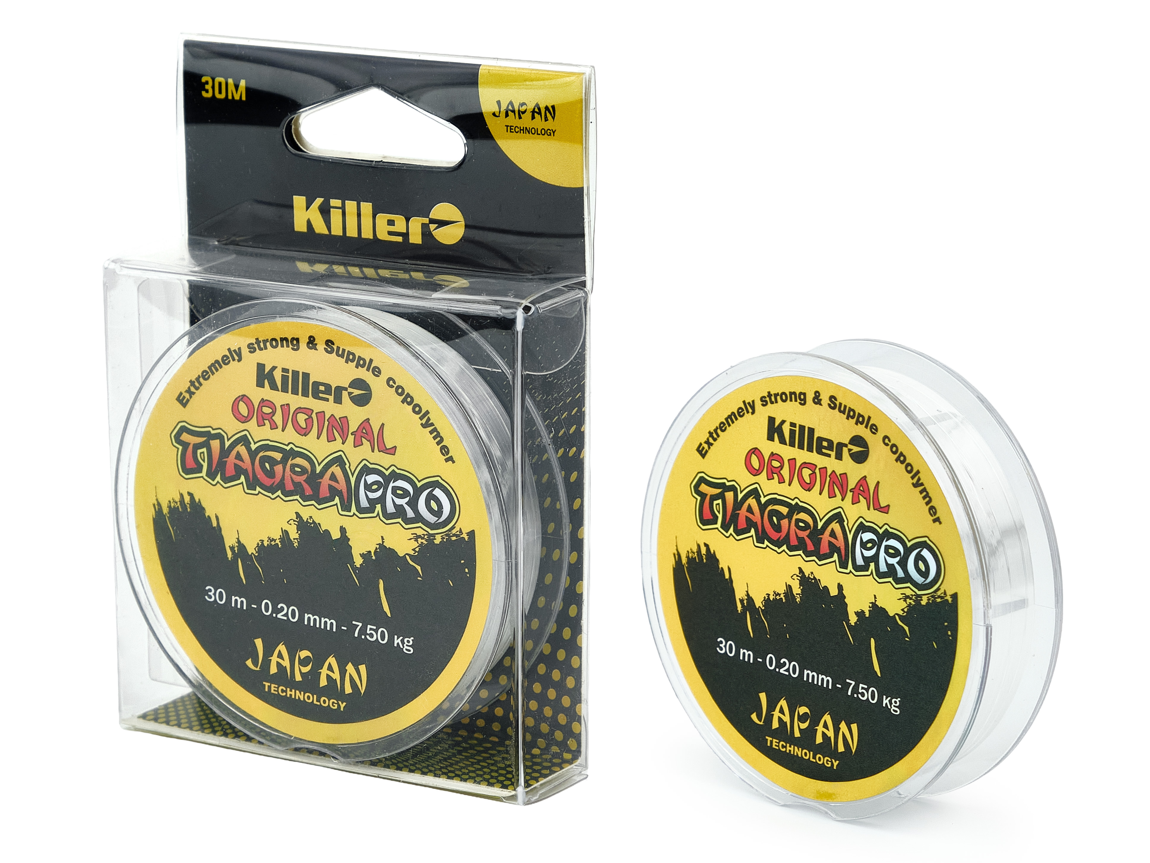 Леска  "KILLER" Tiagra 30m 0,20mm