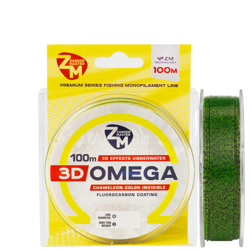 Леска ZM 3D OMEGA 0.496 100m