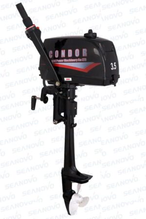 Лодочный мотор "Condor" CN3,5HSW,двухтактный,мощн. 3.5 л.с.,КОМБ.охлаждение,вес 11,7 кг