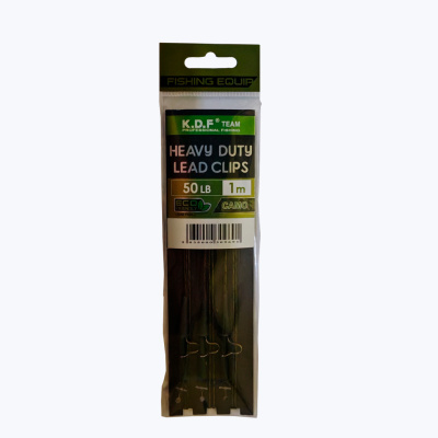 Монтаж Безопасная клипса KDF Heavy duty lead clips eco (3шт/уп.)