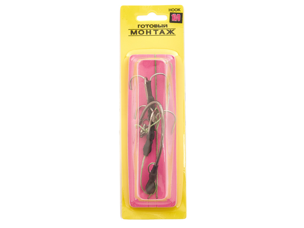 МОНТАЖ СОМ HD-641 10/0+4/0 КРЮЧОК+2 ТРОЙНИКА