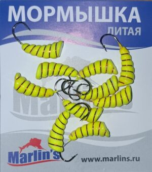 Мормышка литая "Marlin's" ОСА №3 1.80гр арт:7003-336 уп.10шт