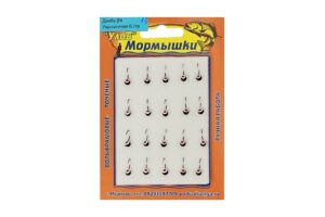 Мормышка "Вольфрам" ДРОБЬ Ø4-0.7гр цвет.13 уп.20шт