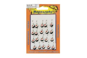 Мормышка "Вольфрам" ДРОБЬ Ø8-4.8гр цвет.130 уп.20шт