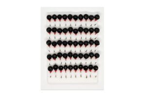 Мормышка "Вольфрам" Ш Ø6 ЭО ЧЁРНЫЕ уп.50шт