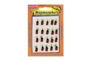 Мормышка "Вольфрам" СТОЛБИК Ø5-3.2гр цвет.122 уп.20шт