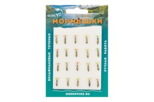 Мормышка Вольфрам Черт-уралка Ø2-0.4гр уп.20шт арт:143,3