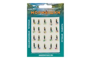 Мормышка Вольфрам Чертик Ø2-0.4гр уп.20шт арт:143,1