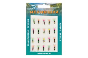Мормышка Вольфрам Чертик Ø2-0.4гр уп.20шт арт:143