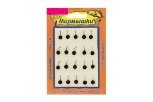 Мормышка  "Вольфрам" ДРОБЬ Ø5-2.0гр цвет.2072 уп.20шт