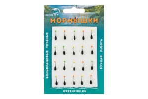 Мормышка Вольфрам Капля Ø3-0.5гр уп.20шт арт:202,2