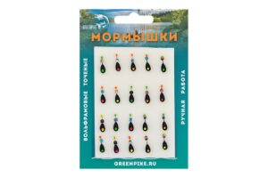 Мормышка Вольфрам Капля Ø4-1.0гр уп.20шт арт:129