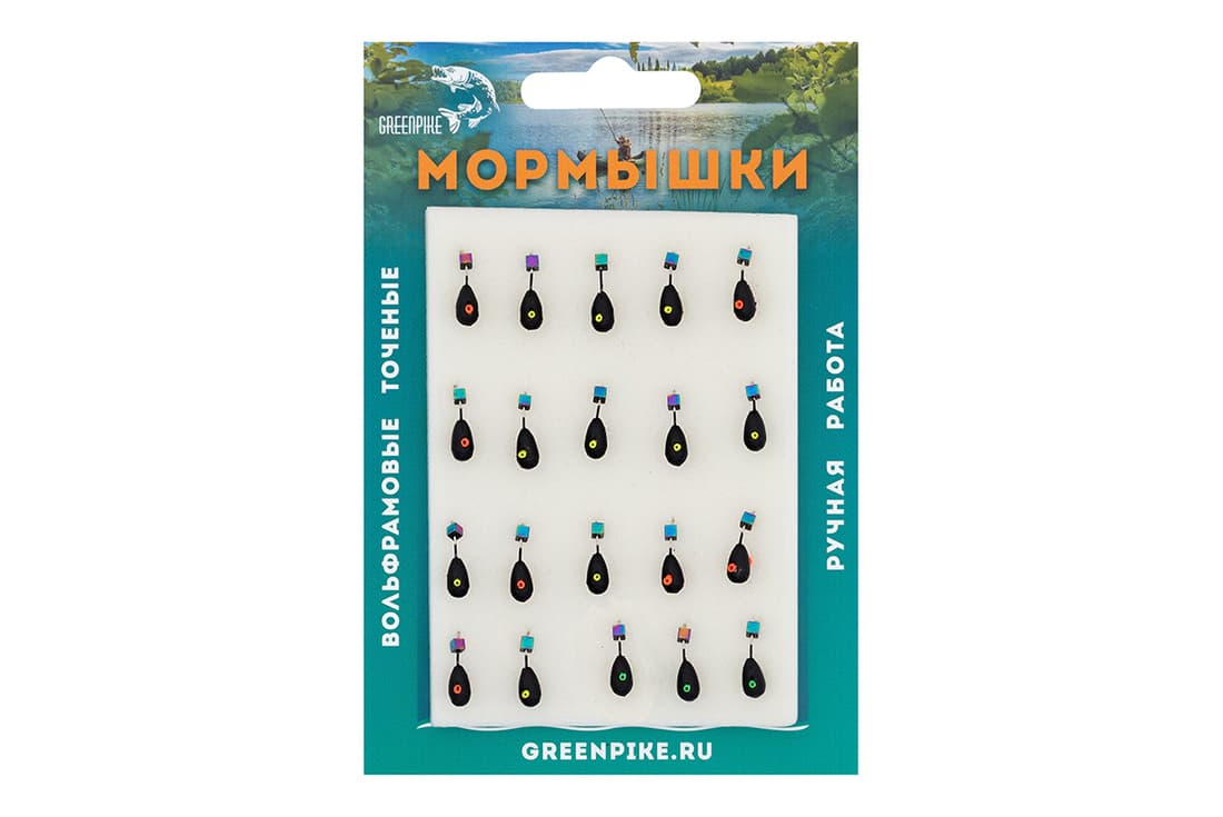 Мормышка Вольфрам Капля Ø4-1.0гр уп.20шт арт:205,0