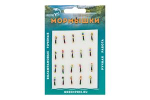 Мормышка Вольфрам Мотылек Ø1.5-0.25гр уп.20шт арт:176,2