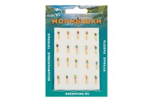 Мормышка Вольфрам Мотылек Ø1.5-0.25гр уп.20шт арт:177,1
